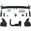 GDW hak holowniczy wypinany wraz z TowTec zestawem elektrycznym 7biegunowy uniwersalna