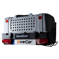 Box transportowy na hak holowniczy TowBox V1 Dog szary