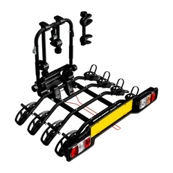 Bagażnik na rowery Peruzzo Parma 4 black