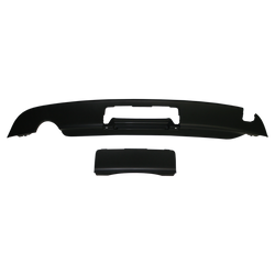 Spoiler VW Golf VI, do modeli z pojedynczą końcówką rury wydechowej