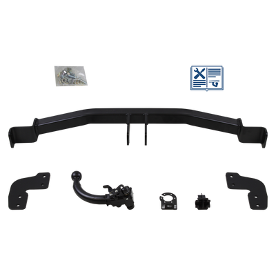 AUTO-HAK Hak holowniczy wypinany kula haka zakładana od tyłu