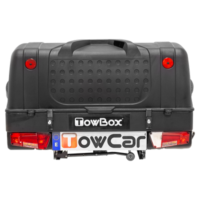 Box transportowy na hak holowniczy TowBox V1 czarny