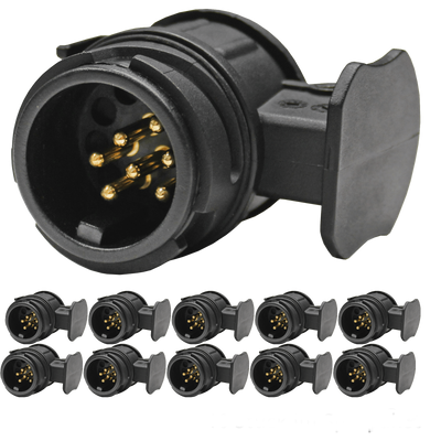 10 Adapter krótki mini 13pin na 7pin