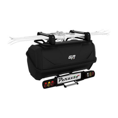 Bagażnik do przewozu nart i desek snowboardowych na bagażnik na rowery Peruzzo Pure Instinct + Parma
